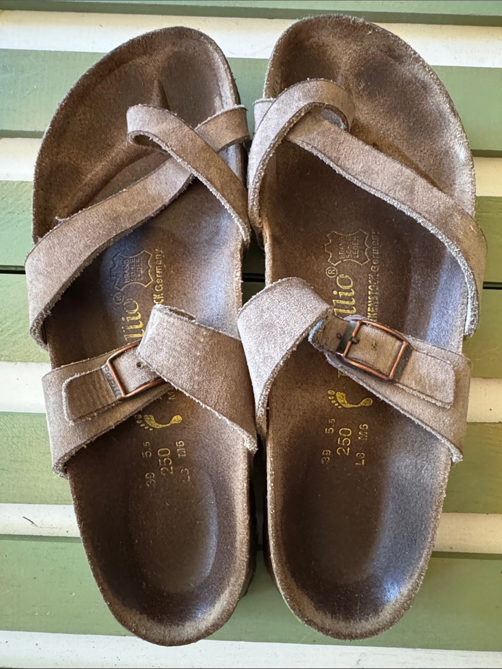 Birkenstock Tabora Taupe 39N